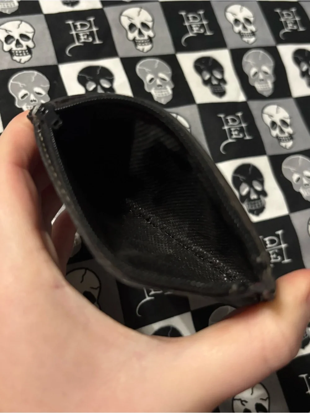 🎃5 for $25🎃 Mexico Black Leather Coin Purse Wallet